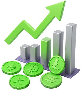 Productoverzicht van het Loof Waardiek crypto handelsplatform interface